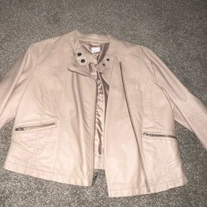 Lauren Conrad faux leather jacket
